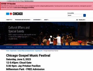 chicagogospelmusicfestival.us screenshot