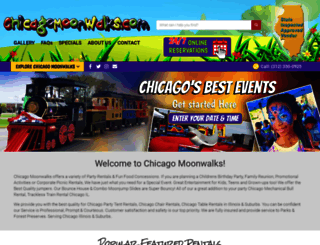 chicagomoonwalks.com screenshot