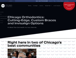 chicagoorthodontics.com screenshot