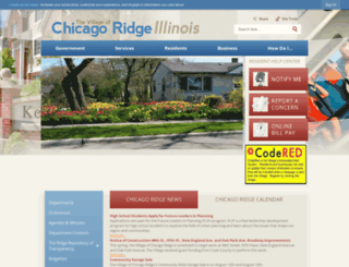 chicagoridge.org screenshot