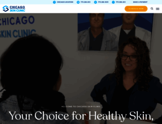 chicagoskinclinic.com screenshot