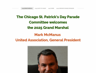 chicagostpatsparade.com screenshot