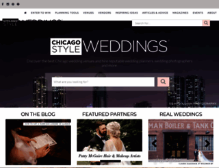 chicagostyleweddings.com screenshot