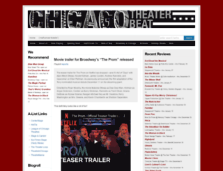 chicagotheaterbeat.com screenshot