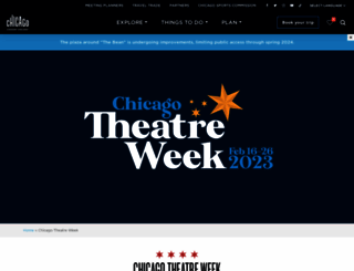chicagotheatreweek.com screenshot
