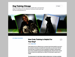 chicagotrainingdog.wordpress.com screenshot