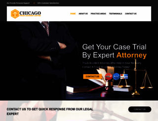 chicagotruckaccidentlawyer.co screenshot