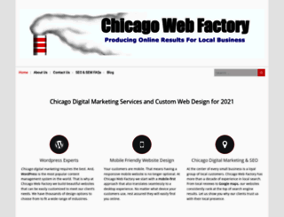 chicagowebfactory.com screenshot