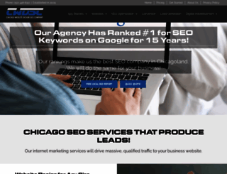 chicagowebsitedesignseocompany.com screenshot