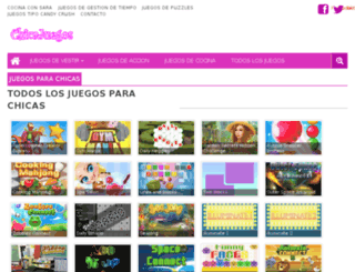 chicajuegos.net screenshot