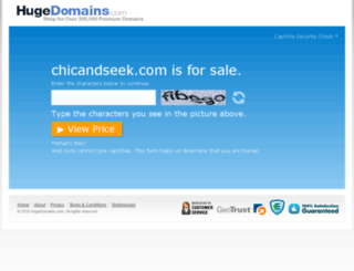 chicandseek.com screenshot