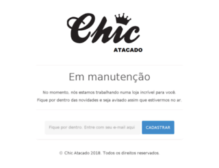 chicatacado.com.br screenshot