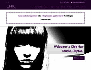 chichairstudio.co.uk screenshot