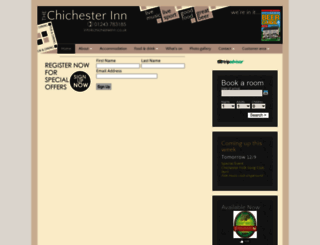 chichesterinn.co.uk screenshot