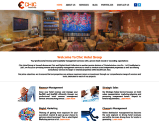chichotelgroup.com screenshot