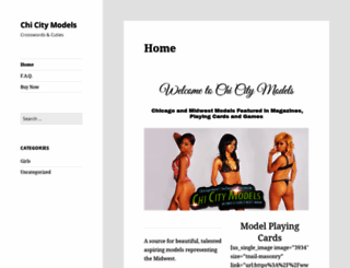 chicitymodels.com screenshot