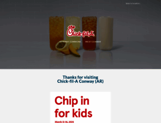 chick-fil-aconway.com screenshot