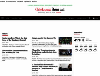 chickasawjournal.com screenshot