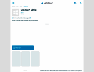 chicken-little.uptodown.com screenshot