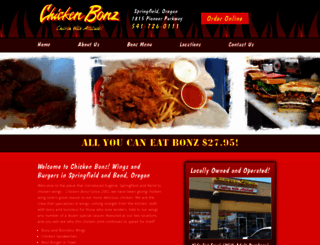 chickenbonz.com screenshot