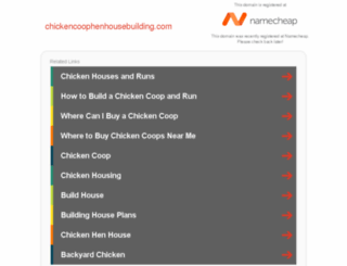 chickencoophenhousebuilding.com screenshot