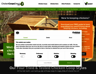 chickencoopsdirect.com screenshot