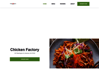 chickenfactoryhoboken.com screenshot