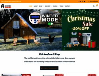 chickenguard.co.uk screenshot