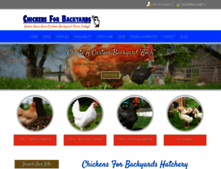 chickensforbackyards.com screenshot