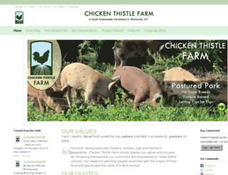 chickenthistlefarm.com screenshot
