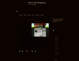 chics-are-shopping-theme.blogspot.com screenshot