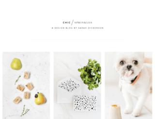 chicsprinkles.com screenshot
