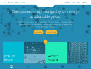 chicsystems.co.uk screenshot