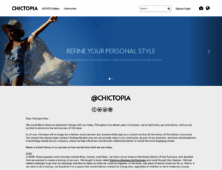 chictopia.com screenshot