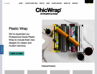 chicwrap.com screenshot