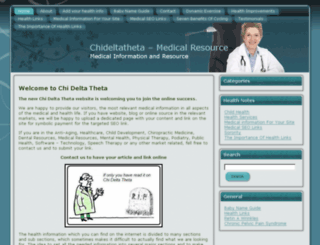 chideltatheta.org screenshot