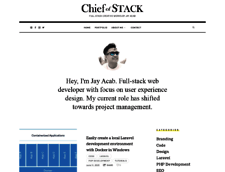 chiefofstack.com screenshot