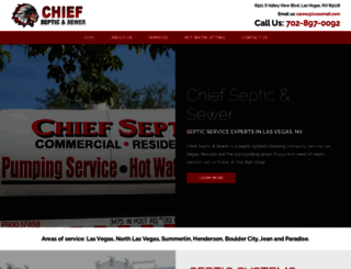 chiefsepticvegas.com screenshot