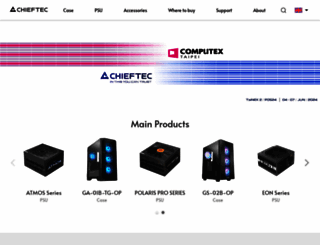 chieftec.eu screenshot