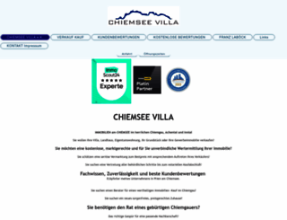 chiemsee-villa.com screenshot