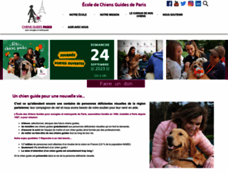 chien-guide-paris.asso.fr screenshot