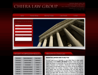 chieralawgroup.com screenshot