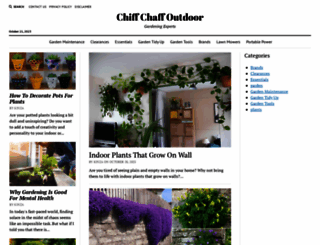 chiffchaffoutdoor.com screenshot