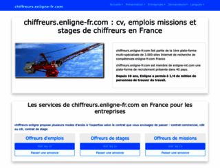 chiffreurs.enligne-fr.com screenshot