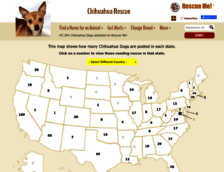chihuahua.rescueme.org screenshot