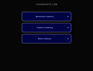 chikabonita.com screenshot