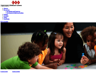 childcarecareers.net screenshot