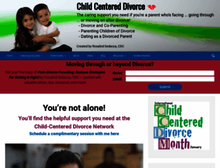 childcentereddivorce.com screenshot