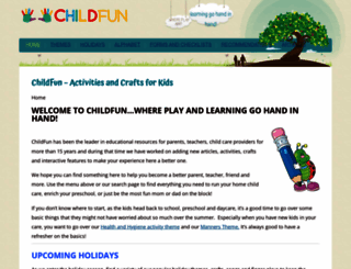 childfun.com screenshot