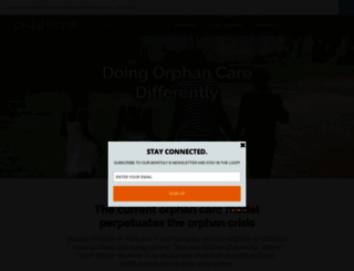 childhope.org screenshot